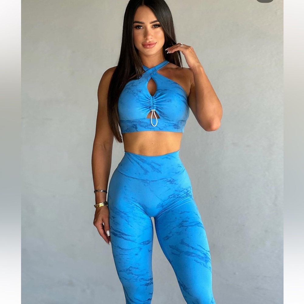 Bombshell Blue Marble Toggle Set - image 1